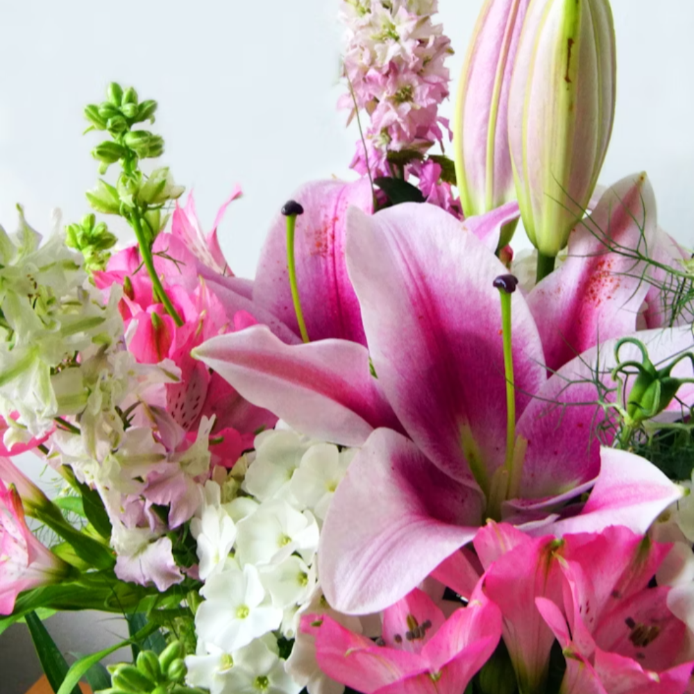 Pink Stargazer Lily Bouquet