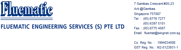 Photo of Fluematic Engineering services (S) Pte Ltd 